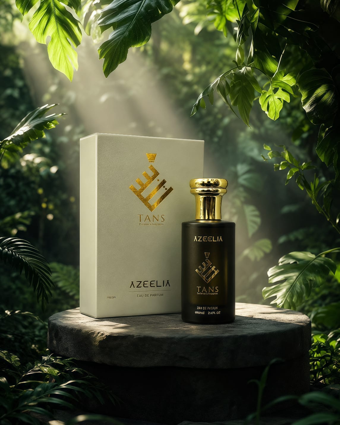 AZEELIA perfume bottle